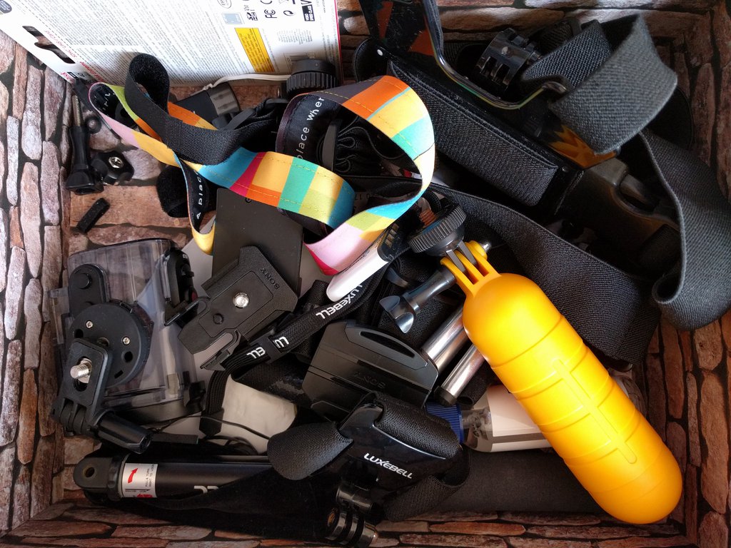Tools for sony action cam