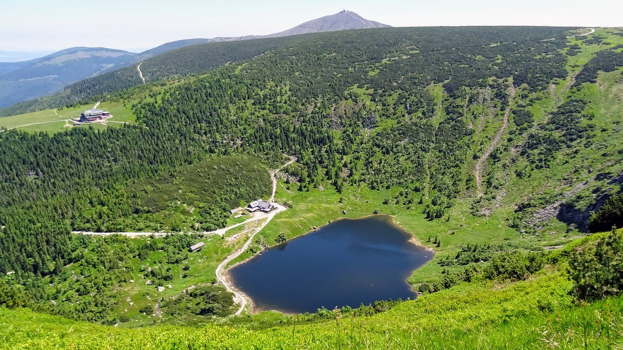 Maly Staw lake, Karkonosze mountains, Poland