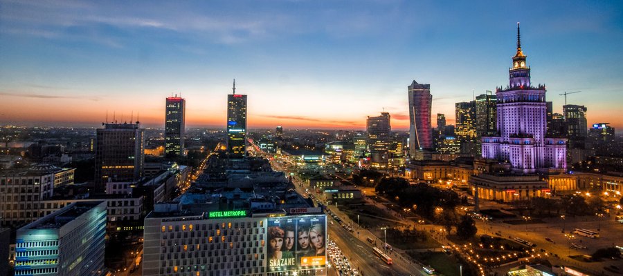 Capital of Poland - Warsaw city