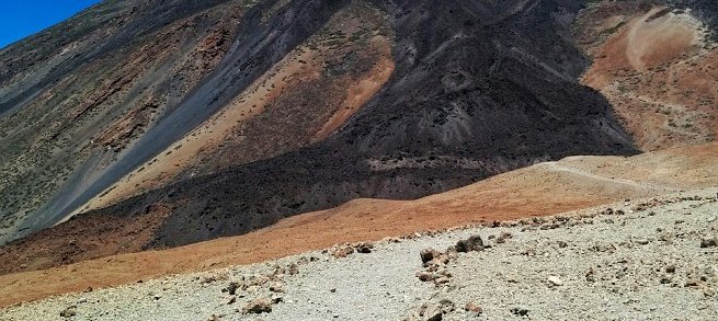 Hiking in Montana Blanca - Teide National Park, Tenerife