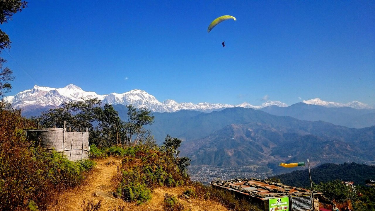 Paragliding in Nepal
