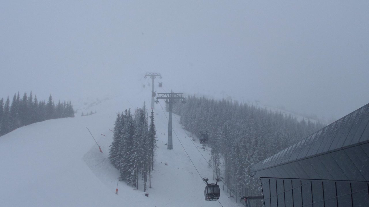 Chopok Jasna ski resort, Tatra mountains, Slovakia