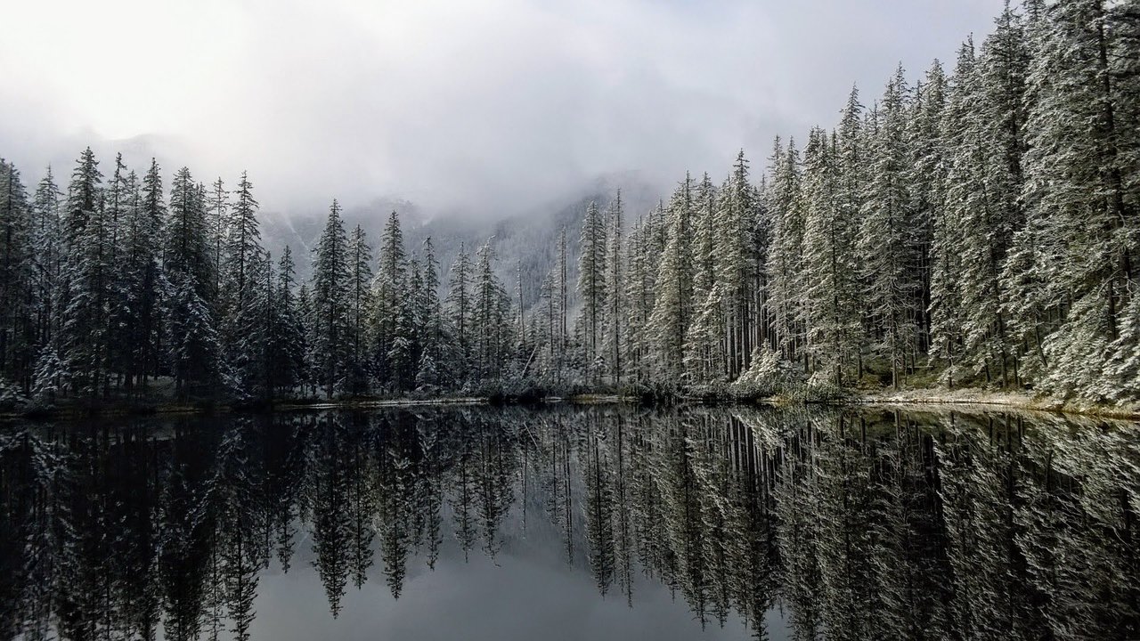 Smreczynski Staw pond, Tatra National Park, Poland