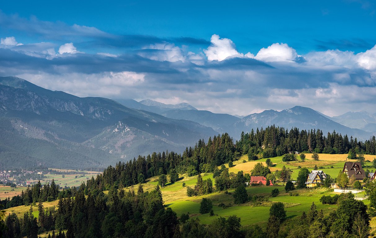 Tatra mountains landscape