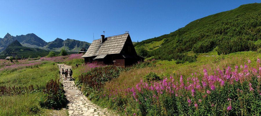Hiking trail in Tatra National Park