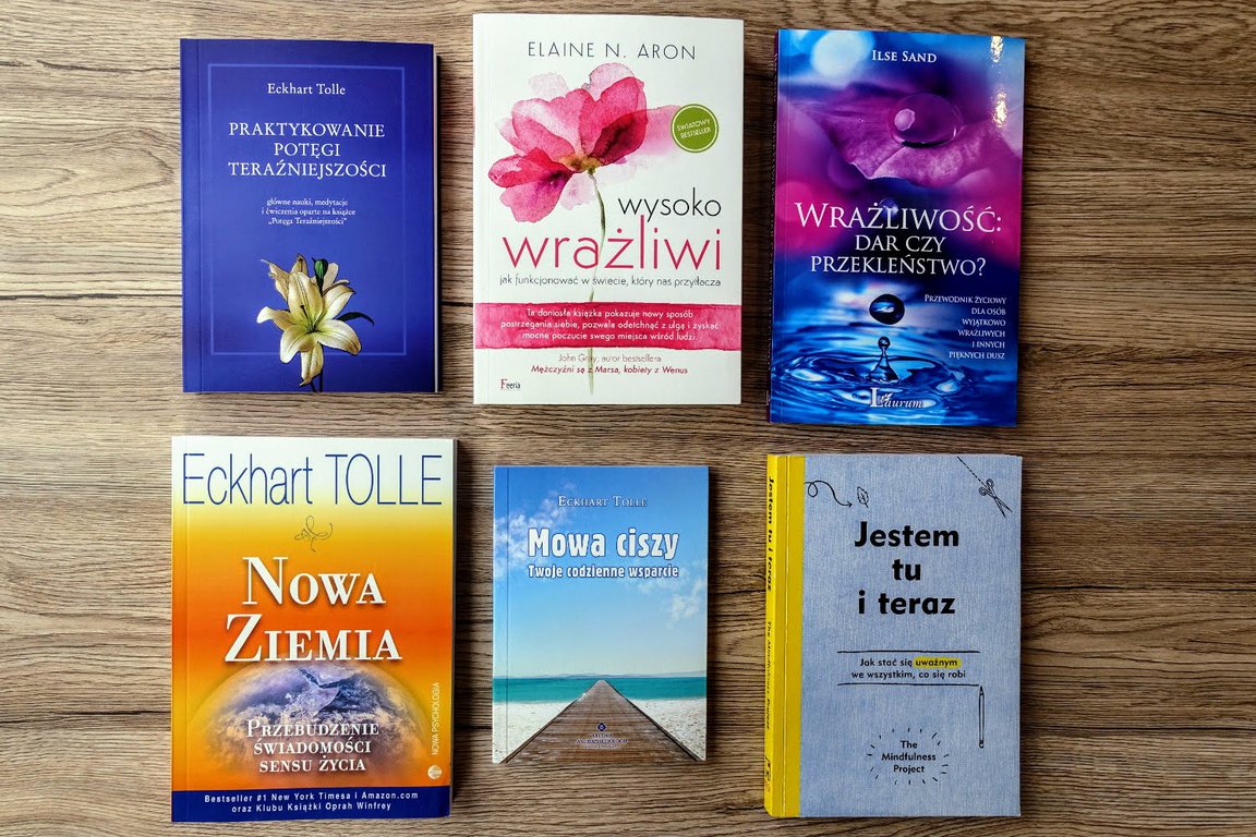 Useful books Elaine Aron and Eckhart Tolle