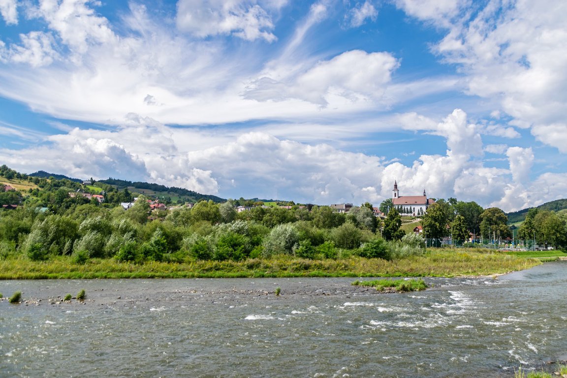 Beautiful Polish village