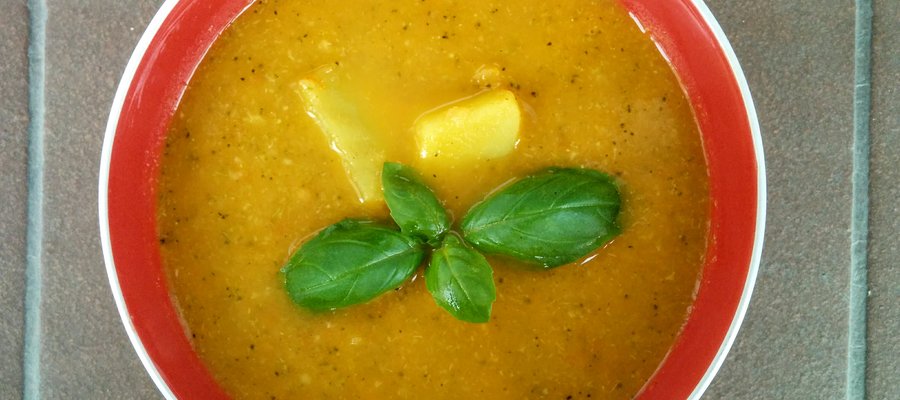 Quick and easy vegetable soup which everyone will love